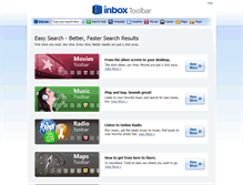 Tablet Screenshot of inboxtoolbar.com